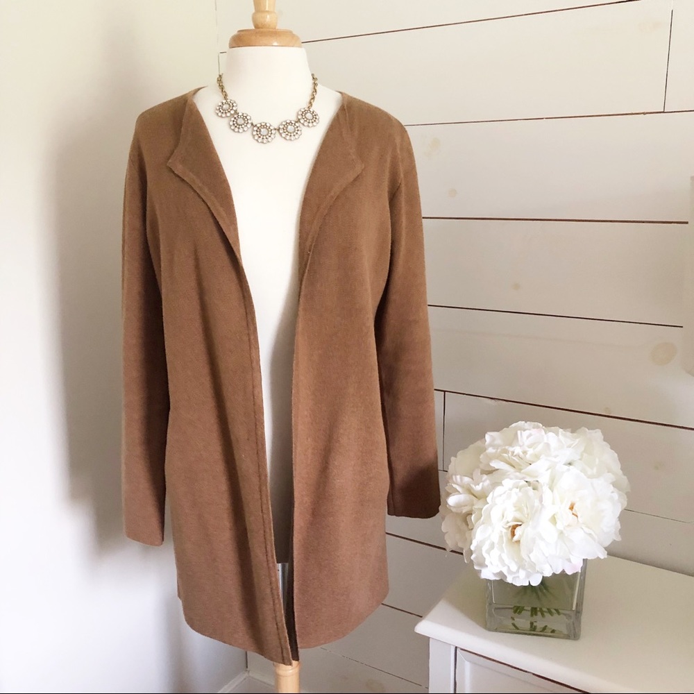 J.Crew • Vanessa Sweater Jacket in Camel